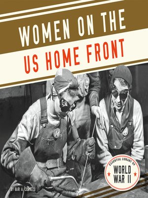 cover image of Women on the US Home Front